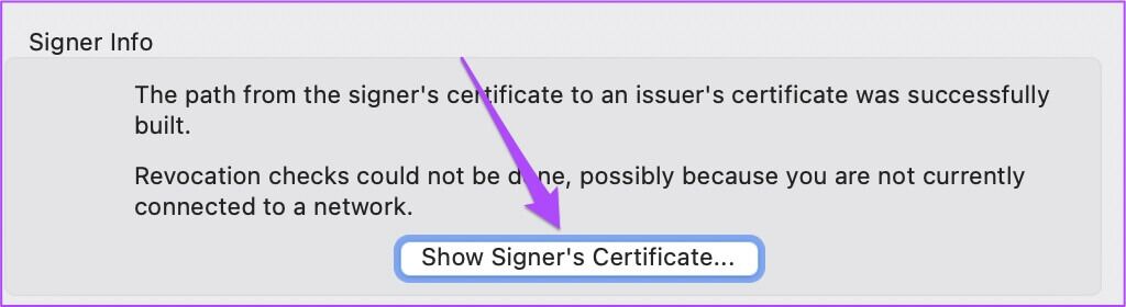 show-signers-cetificate-adobe-reader-mac-1024x280 كيفية التحقق من صحة التوقيعات الرقمية في ملفات PDF في Adobe Acrobat Reader