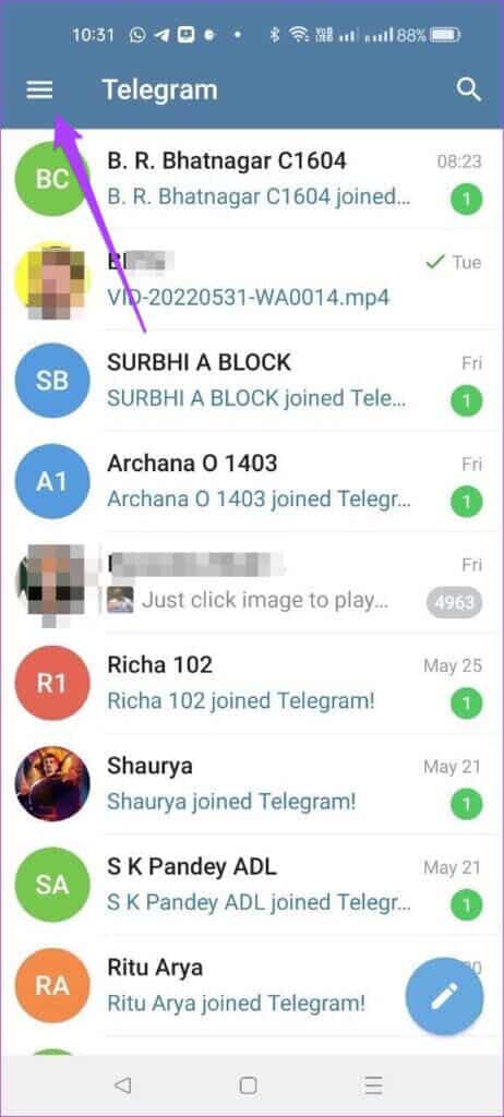 telegram-settings-android-462x1024-1-462x1024 كيفية إزالة الأجهزة من حساب Telegram