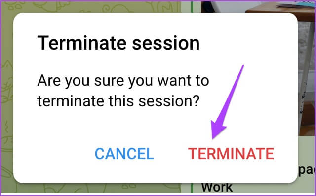 terminate-active-device-session-telegram-web-640x398 كيفية إزالة الأجهزة من حساب Telegram