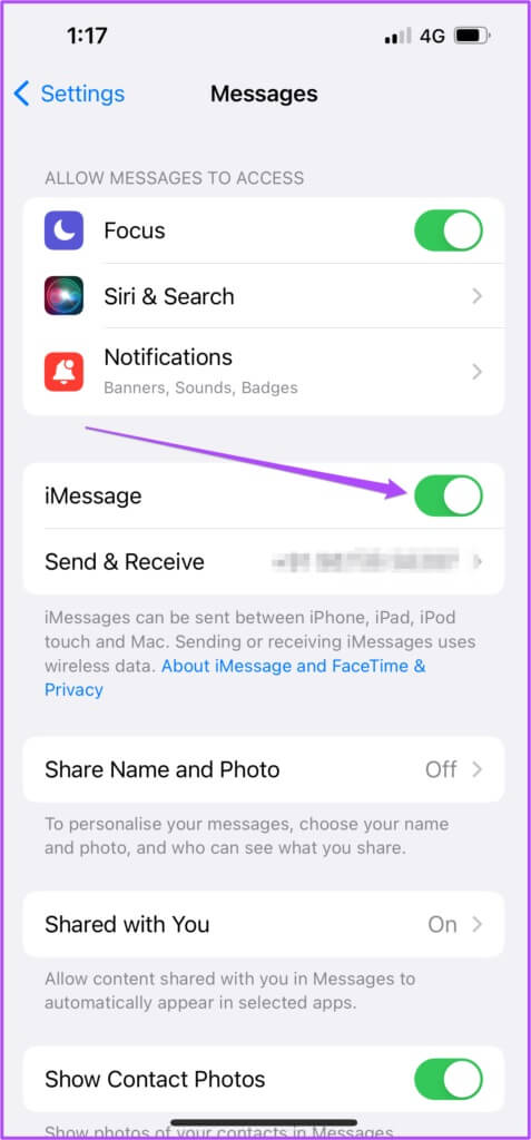 كيفية فرض إرسال رسالة نصية بدلاً من iMessage إلى جهة اتصال - %categories