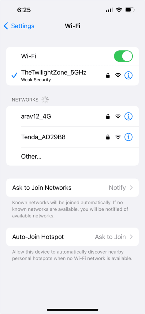 5Ghz-wifi-iphone-474x1024-1 إصلاح كيفية التشغيل التلقائي للأغنية التالية لـ Apple Music على الايفون