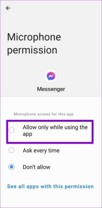 Allow-Messenger-to-Use-Microphone-on-Android-500x1024-1-500x1024-e1657718523110 كيفية إصلاح عدم عمل رسائل Facebook Messenger الصوتية