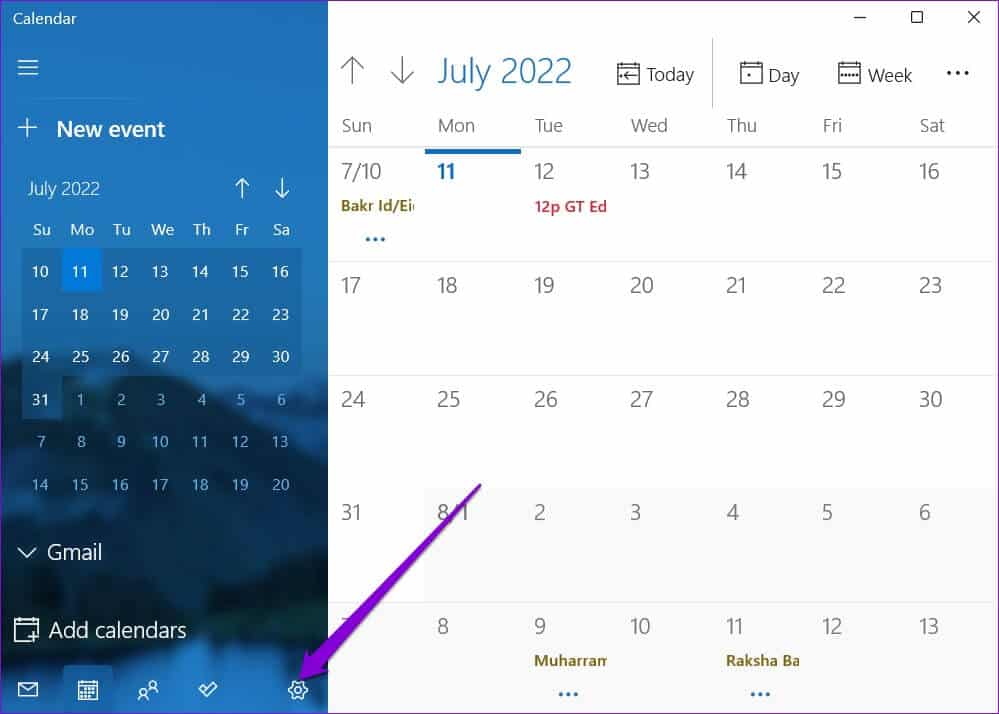 Calendar-App-Settings-999x714 كيفية استخدام تقويم Google على Windows 11