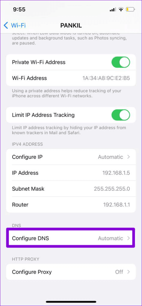 Configure-DNS-on-iPhone-2-474x1024-1 أفضل 7 طرق لإصلاح خطأ اتصال SSL في Safari لأجهزة iPhone
