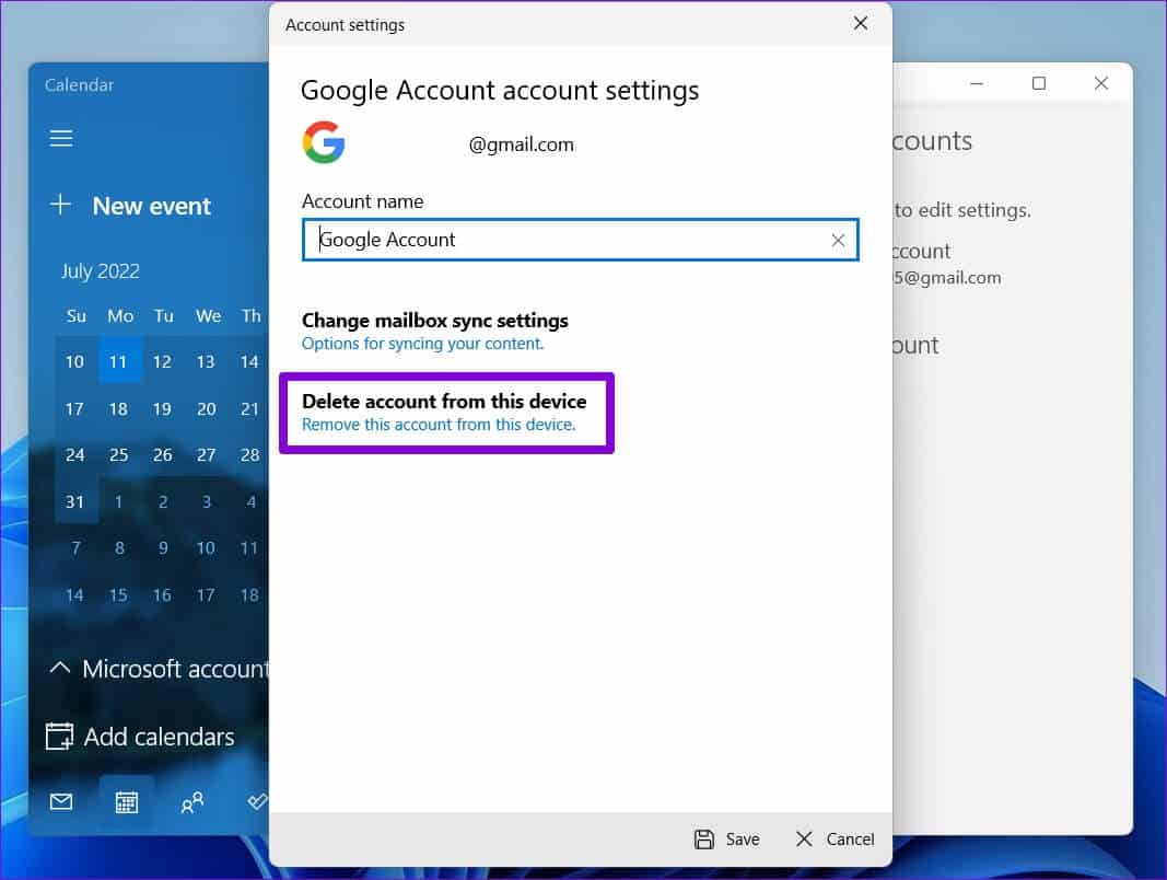 Delete-Google-Calendar-From-Windows-11-1067x804 كيفية استخدام تقويم Google على Windows 11