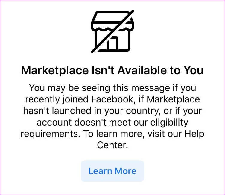 Facebook-Marketplace-Isnt-Available-to-You-752x651 أفضل 6 طرق حل مشكلة عدم ظهور Facebook Marketplace