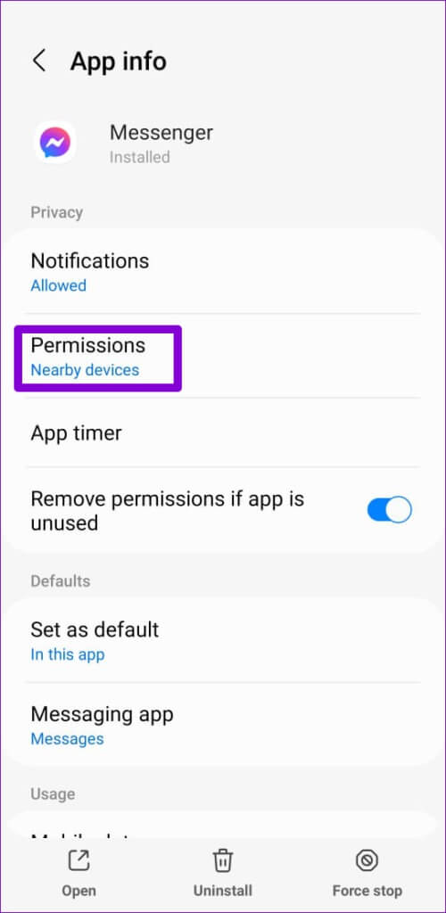 Facebook-Messenger-Permissions-on-Android-500x1024-1-500x1024 كيفية إصلاح عدم عمل رسائل Facebook Messenger الصوتية