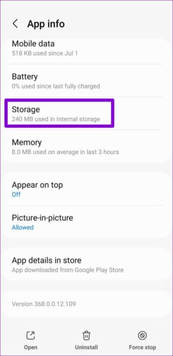 Facebook-Messenger-Storage-on-Android-500x1024-1-500x1024-e1657718827223 كيفية إصلاح عدم عمل رسائل Facebook Messenger الصوتية