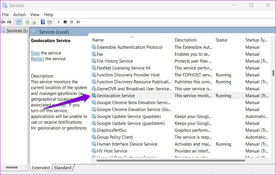 طرق إصلاح خدمات الموقع Greyed Out على Windows 11 - %categories