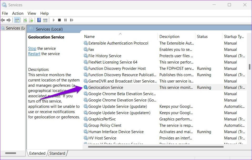 Geolocation-Service-on-Windows-958x607 طرق إصلاح خدمات الموقع Greyed Out على Windows 11