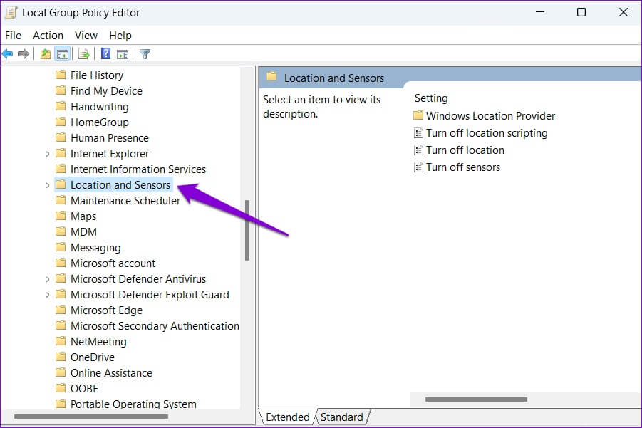 Local-Group-Policy-901x601 طرق إصلاح خدمات الموقع Greyed Out على Windows 11