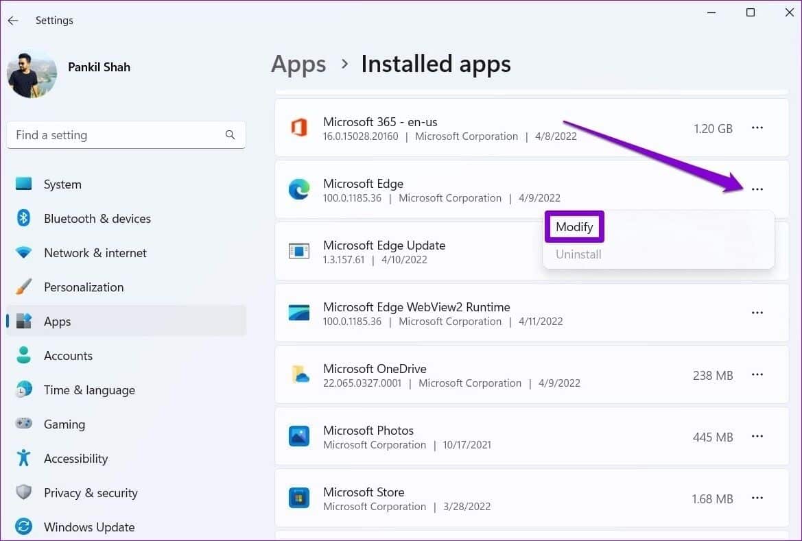 Modify-Edge-3-1169x789 كيفية إصلاح خطأ ملف التعريف على Microsoft Edge