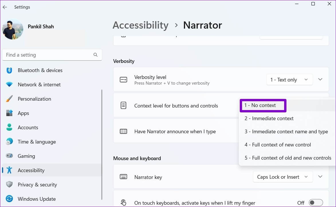 Narrator-Settings-on-Windows-11-1173x724 كيفية جعل Windows 11 يقرأ النص بصوت عالٍ باستخدام Narrator