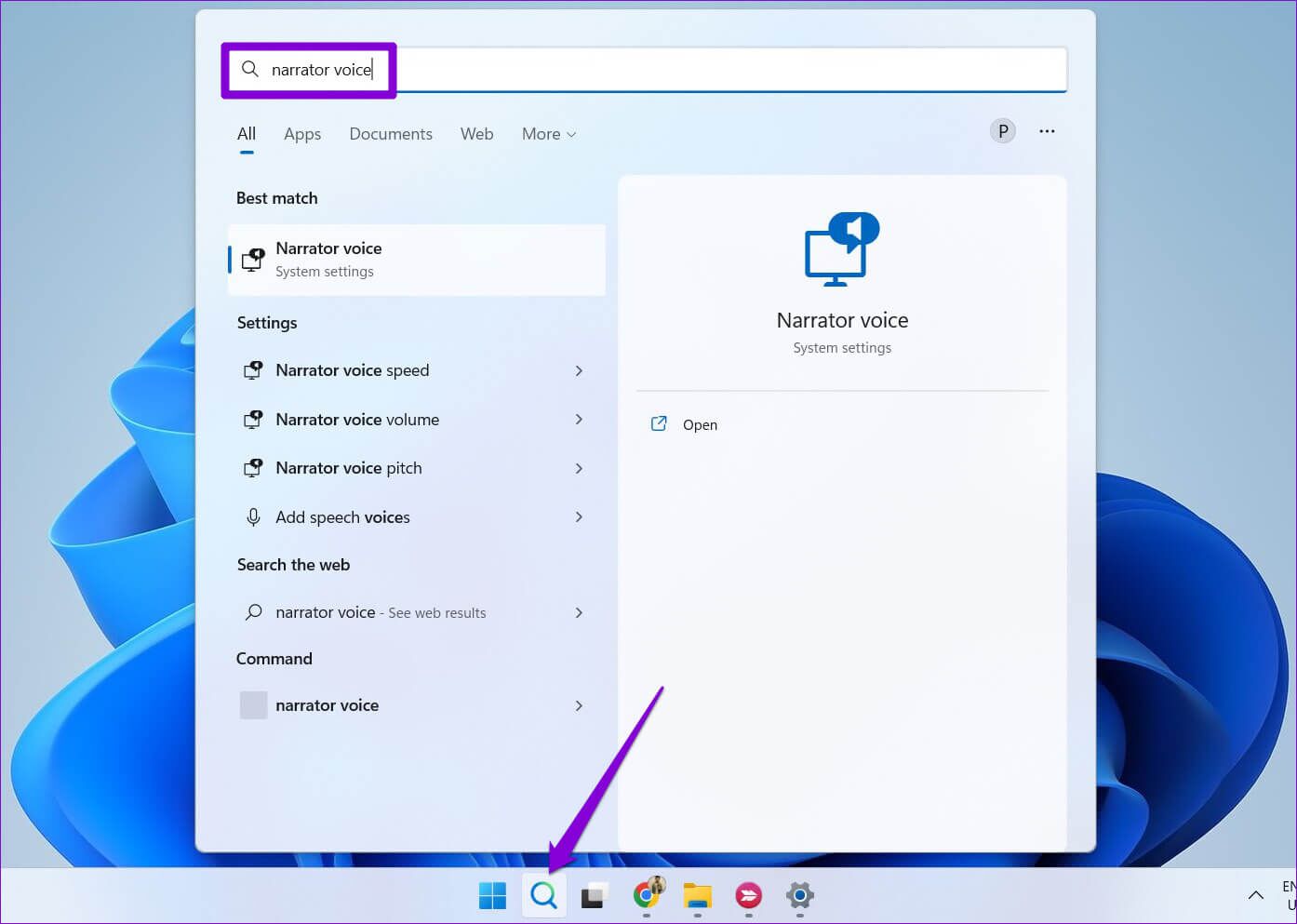 Narrator-Voice-on-Windows-1394x993 كيفية جعل Windows 11 يقرأ النص بصوت عالٍ باستخدام Narrator