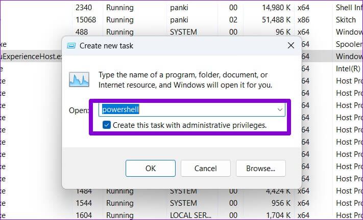 Open-PowerShell-With-Admin-Rights-1-711x432 طرق إصلاح الرموز المفقودة من قائمة ابدأ في Windows 11
