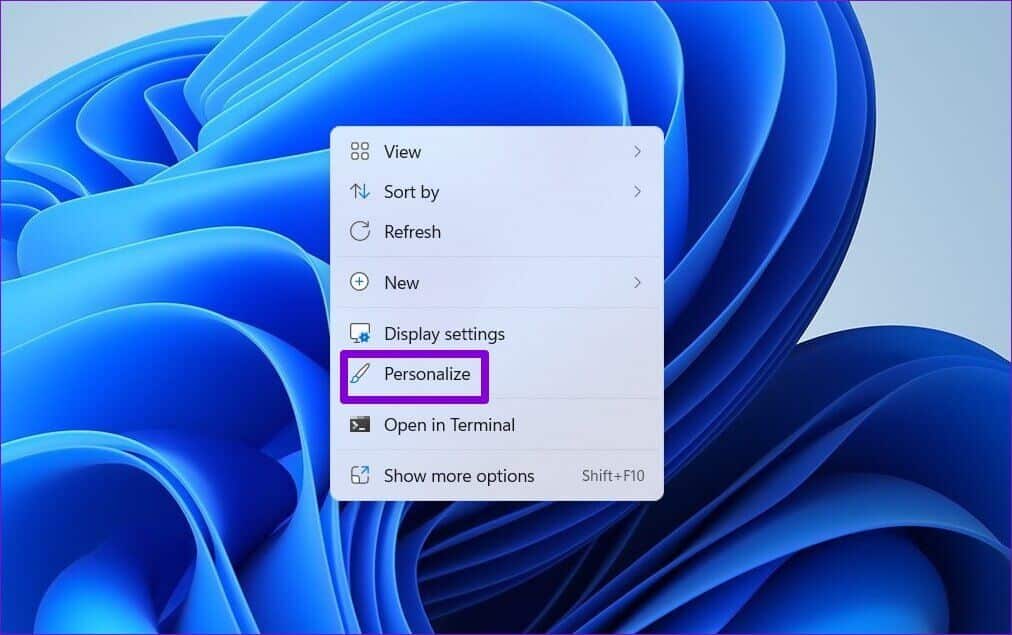 Personalization-on-Windows-11-1-1012x635 طرق إصلاح الرموز المفقودة من قائمة ابدأ في Windows 11