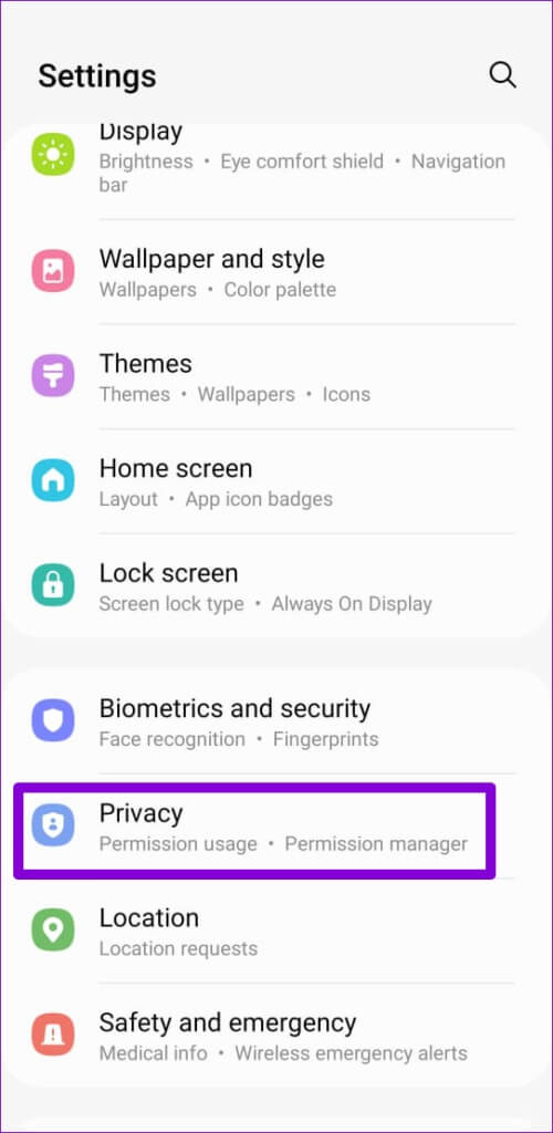Privacy-Settings-on-Android-500x1024-1-500x1024 كيفية إصلاح عدم عمل رسائل Facebook Messenger الصوتية