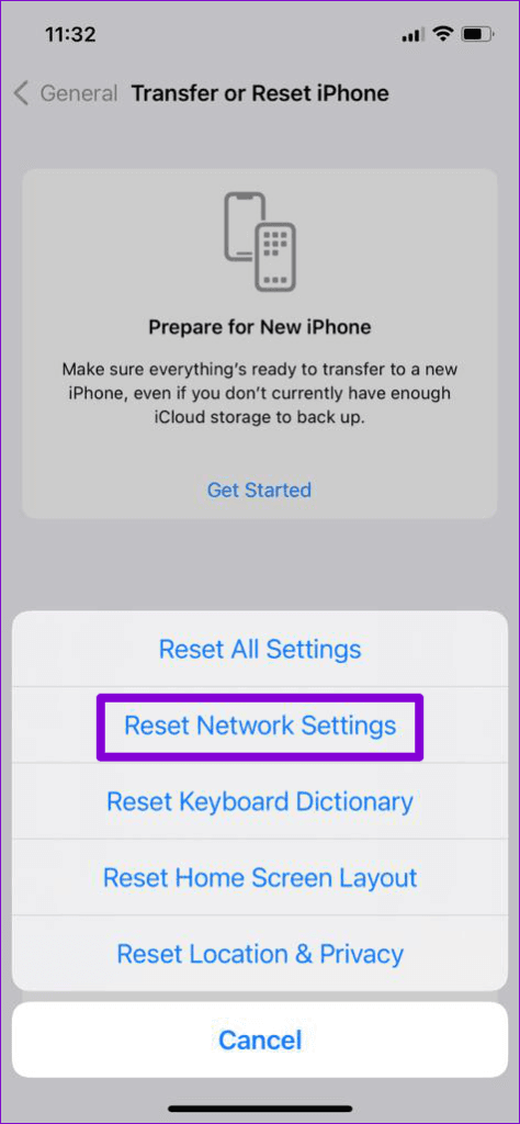 Reset-Network-Settings-on-iPhone-2-474x1024-3 أفضل 7 إصلاحات لعدم ظهور غلاف العمل الفني لألبوم Apple Music لا يظهر على iPhone