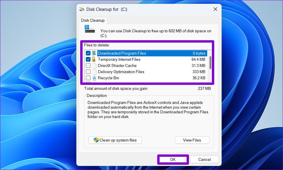 Select-Temporary-Files-on-Disk-Cleanup-3-963x579 أفضل 7 طرق لإصلاح عدم فتح مركز العمل على Windows 11