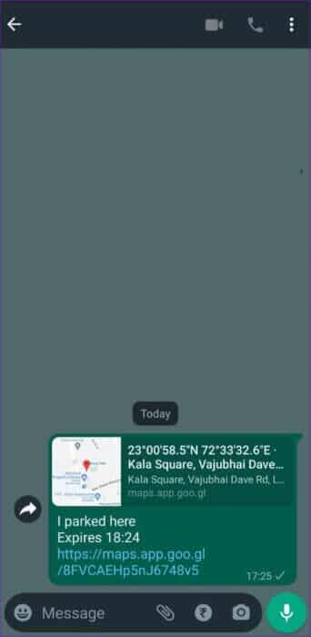 Share-Parking-Location-500x1024-1-342x700 كيفية حفظ والعثور على موقع موقف السيارات الخاص بك في خرائط Google
