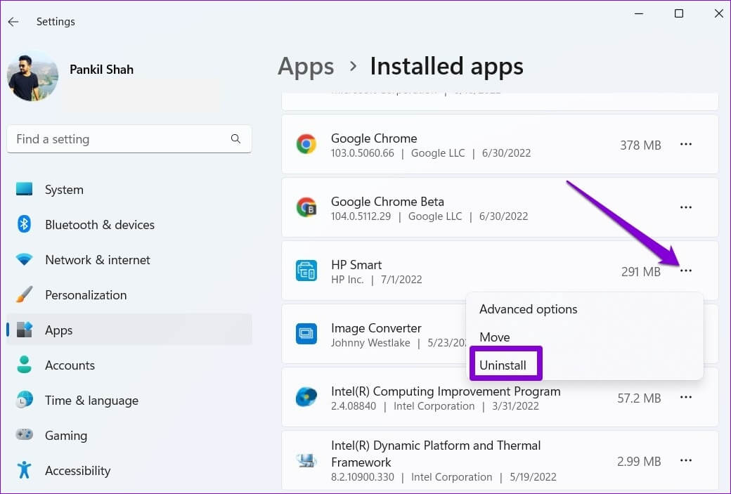 Uninstall-Printer-Software-1040x703 طرق إصلاح تعذر إزالة الطابعة في Windows 11