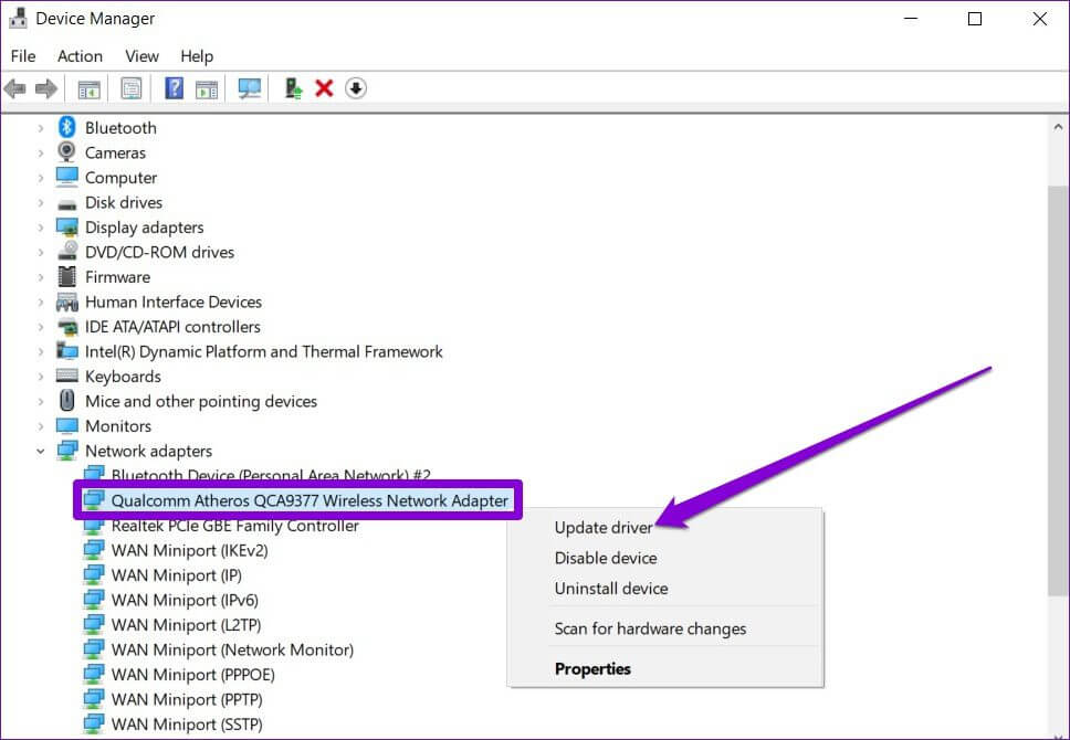 Update-Network-Adapters-968x670 أفضل 9 طرق حل مشكلة بطء الإنترنت في ويندوز 11