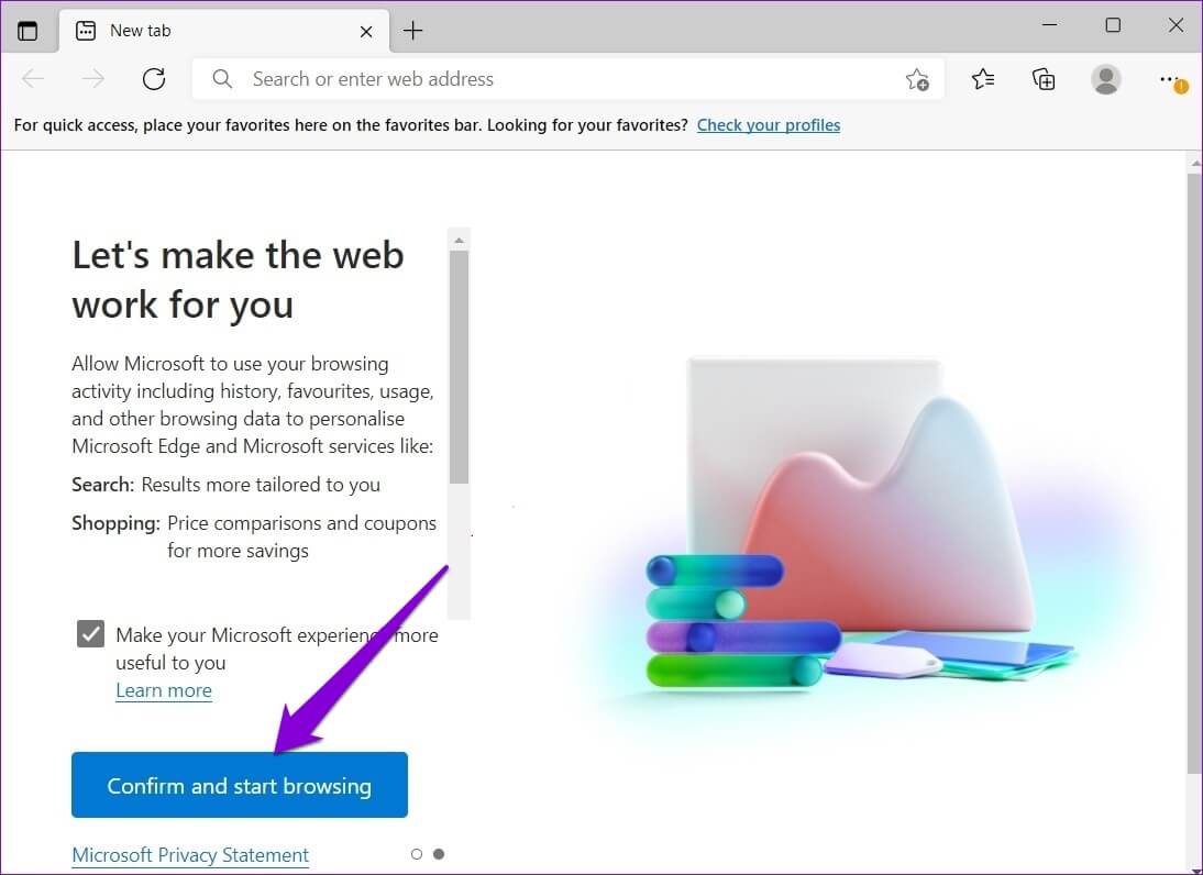 Use-Edge-with-New-Profile-2-1094x796 أفضل 8 طرق لإصلاح مشاكل الطباعة في Microsoft Edge على Windows 11