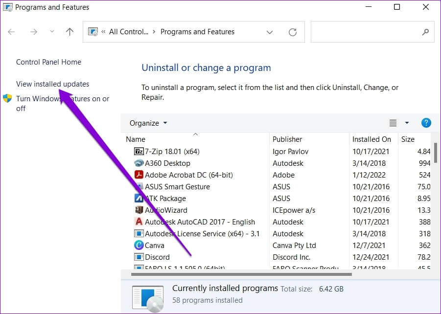 View-Installed-Updates-on-Windows-11-901x642 أفضل 4 طرق لإزالة التحديثات على Windows 11