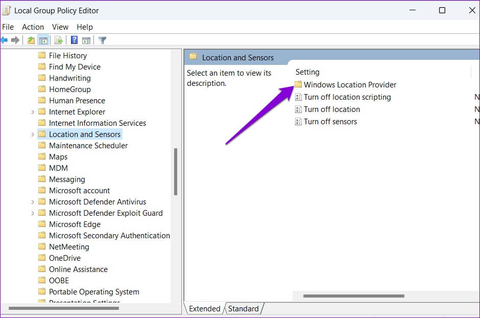 Windows-Location-Provider-940x622 طرق إصلاح خدمات الموقع Greyed Out على Windows 11