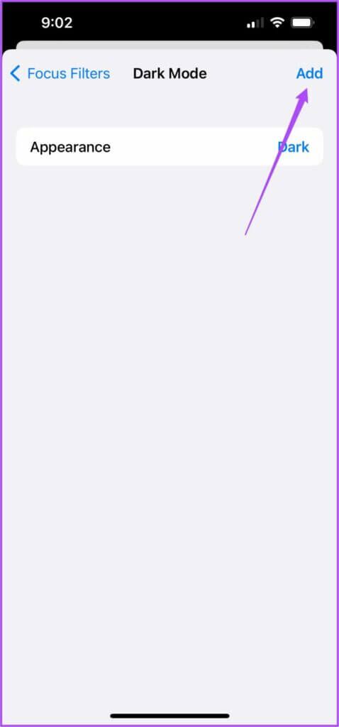 add-dark-mode-focus-filter-iphone-478x1024-1-478x1024 كيفية استخدام فلاتر التركيز على iPhone