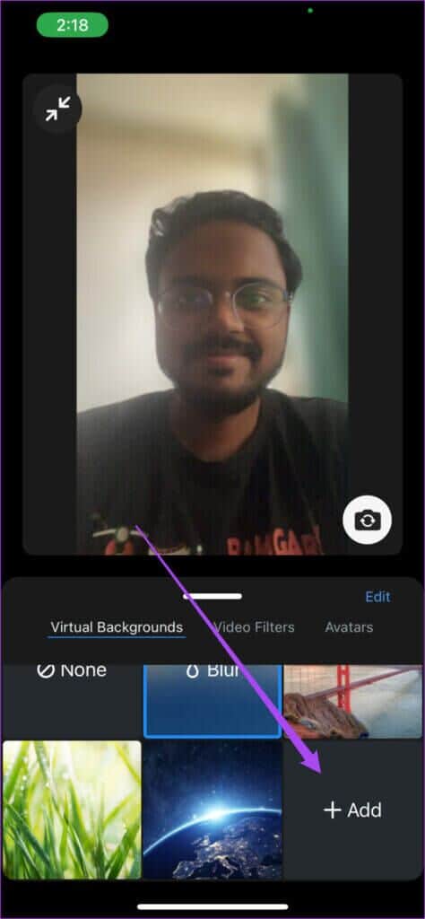 add new virtual background zoom app iphone 474x1024 1 474x1024 - كيفية إنشاء خلفية في اجتماع Zoom باستعمال Canva