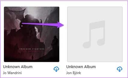 album-without-artwork-itunes-windows-425x259 أفضل 7 إصلاحات لعدم ظهور غلاف العمل الفني لألبوم Apple Music لا يظهر على iPhone