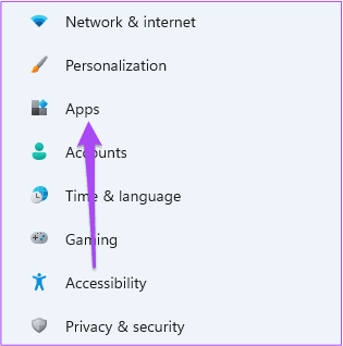 apps-settings-windows-11-1 أفضل 9 إصلاحات لعدم عمل برنامج Netflix على Windows 11