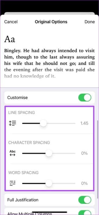 طرق تخصيص تجربة القراءة في تطبيق Books على iPhone - %categories