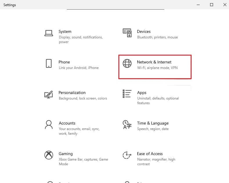 click-on-the-network-and-internet-option-in-the-menu-789x629 إصلاح أخطاء برنامج الاتصال بسطح المكتب البعيد