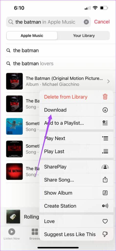 download-song-in-apple-music-iphone-474x1024-1-474x1024 إصلاح كيفية التشغيل التلقائي للأغنية التالية لـ Apple Music على الايفون
