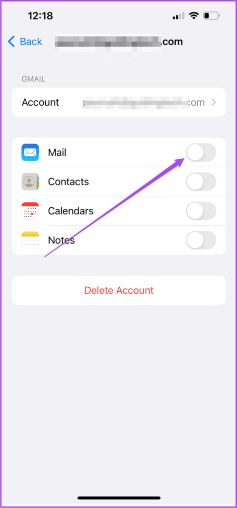 enable-mail-app-access-for-email-account-settings-iphone-477x1024-1 أفضل 6 حلول لعدم عمل إشعارات تطبيق البريد Mail على iPhone
