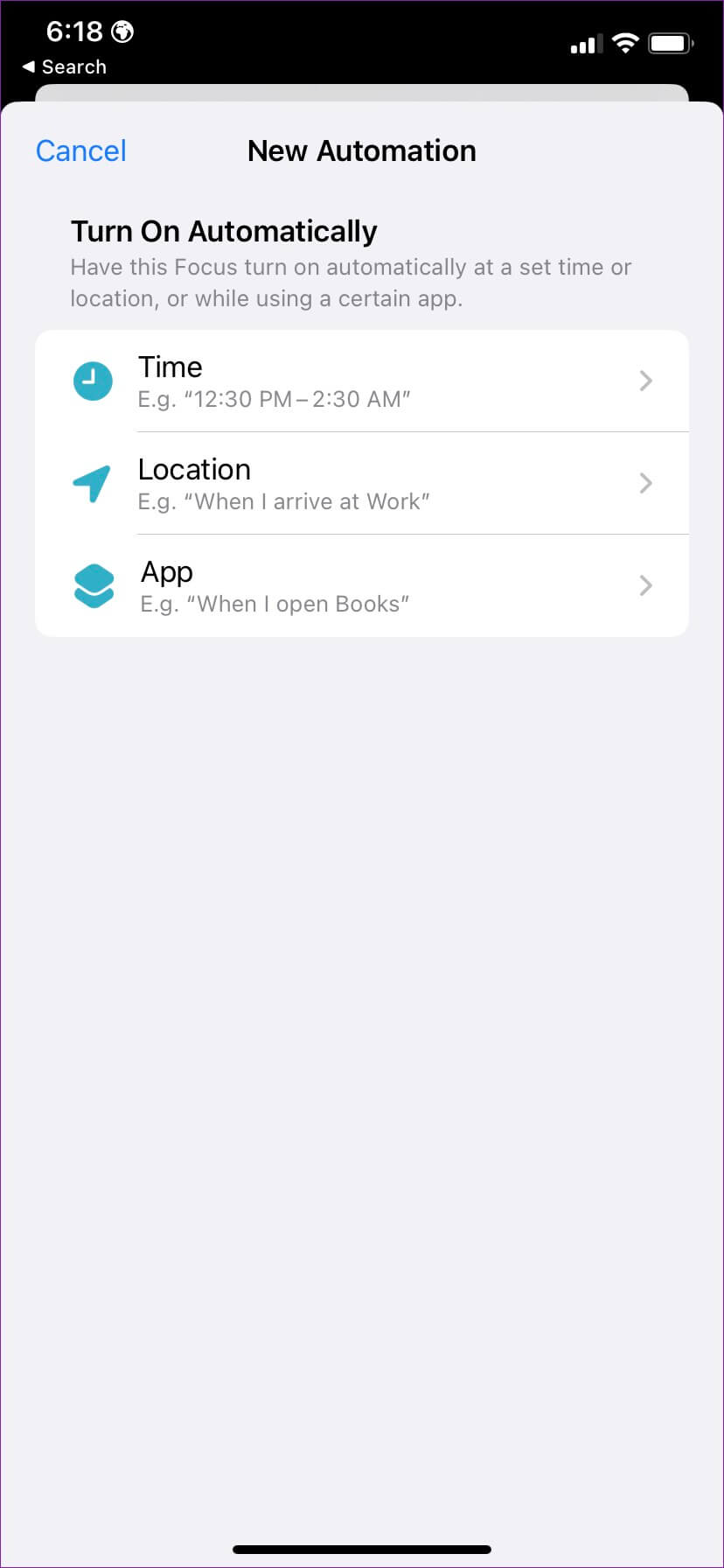 entire-time-automation-828x1792 كيف اغير شاشة القفل في iPhone تلقائيًا؟