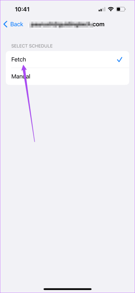 fetch-schedule-email-account-mail-settings-iphone-474x1024-1 أفضل 6 حلول لعدم عمل إشعارات تطبيق البريد Mail على iPhone