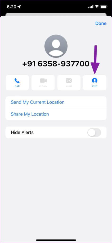 hide-contact-info-473x1024-1-473x1024 كيفية حظر الرسائل النصية من أرقام غير معروفة على iPhone و Android