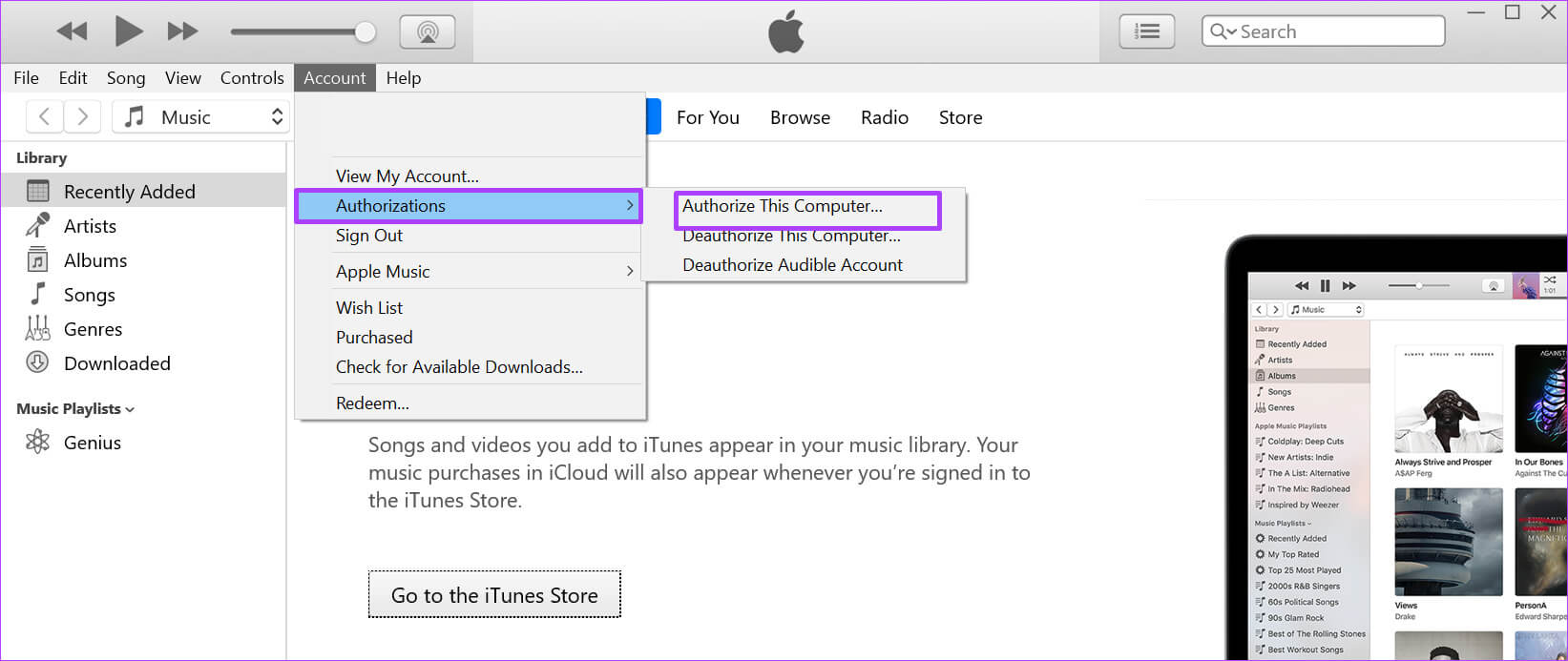 كيفية تفويض وإلغاء ترخيص جهاز كمبيوتر Windows على iTunes - %categories