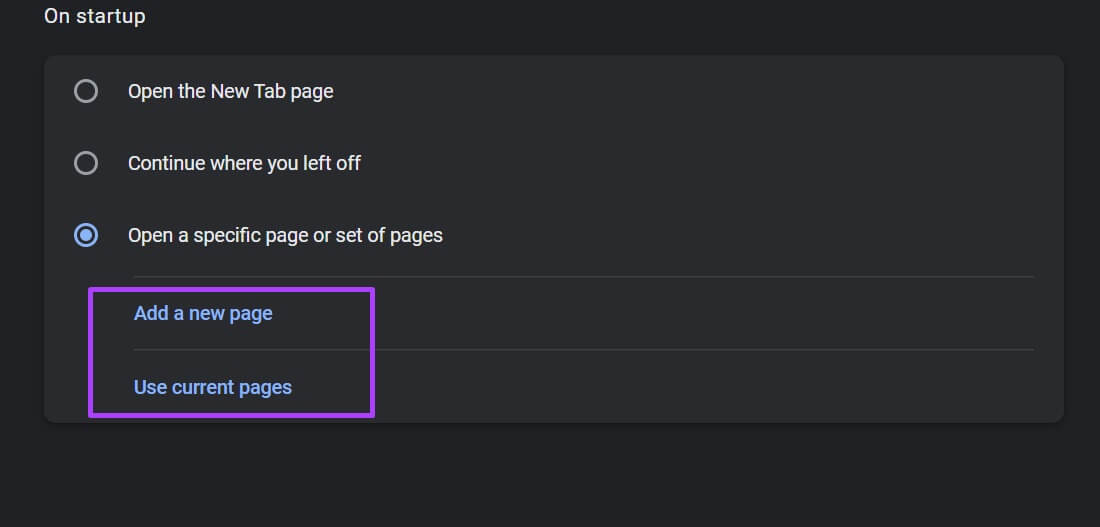 how-to-change-the-startup-and-homepage-on-google-chrome-step-7-1100x527 كيفية تغيير صفحة بدء التشغيل والصفحة الرئيسية على Google Chrome
