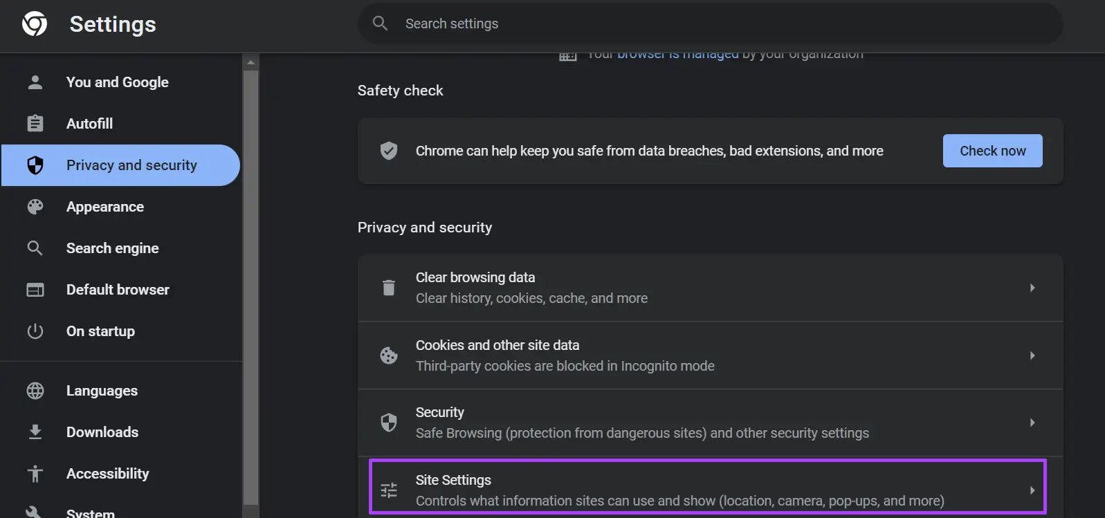 how-to-enable-and-disable-pop-up-blocker-on-Google-Chrome-step-6 كيفية تمكين حظر النوافذ المنبثقة أو السماح بها على Google Chrome لسطح المكتب و iPhone و Android