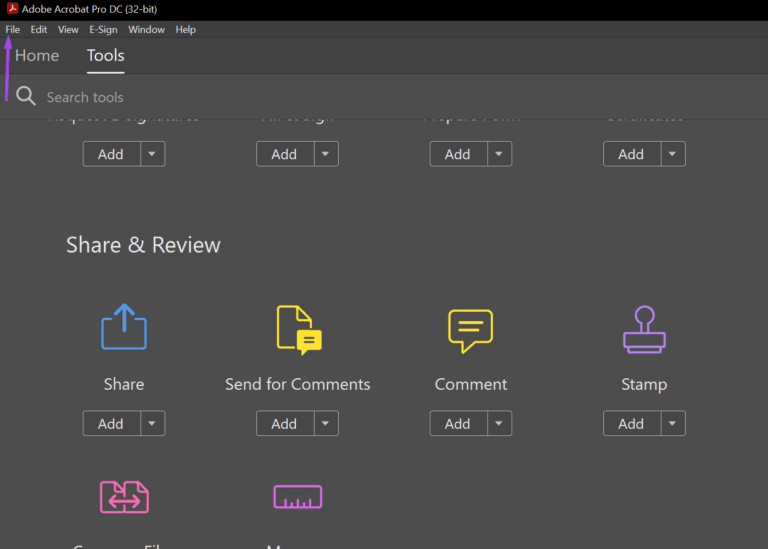 how-to-insert-a-word-file-into-a-PDF-using-Adobe-Acrobat-Reader-step-3-768x549-1 كيفية إدراج وادخال ملف Word في ملف PDF باستخدام Adobe Acrobat