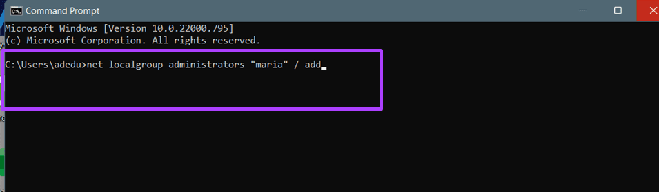 how-to-make-a-user-an-administrator-on-windows-11-step-19 4 أفضل الطرق لفتح حساب مسؤول الكمبيوتر Administrator على Windows 11