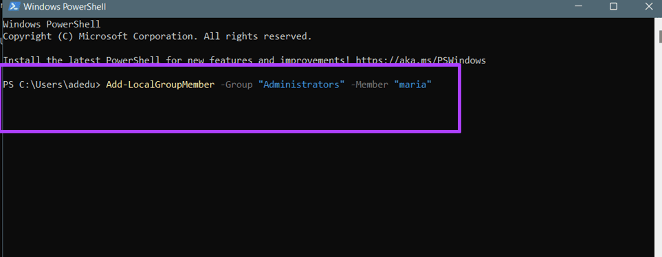 how-to-make-a-user-an-administrator-on-windows-11-step-22 4 أفضل الطرق لفتح حساب مسؤول الكمبيوتر Administrator على Windows 11