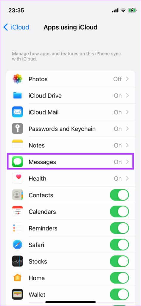 imessage-acc-13-473x1024-1-473x1024 كيفية إصلاح خطأ عدم تطابق حسابات iCloud و iMessage على iPhone