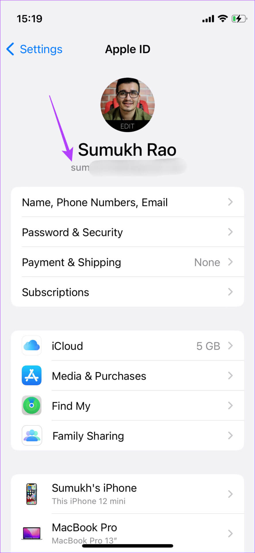 imessage-acc-7-1-887x1920 كيفية إصلاح خطأ عدم تطابق حسابات iCloud و iMessage على iPhone