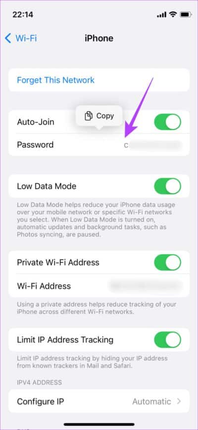 كيفية إظهار كلمة السر لشبكة Wi-Fi المحفوظة على iPhone - %categories