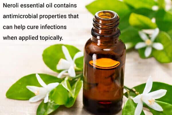 neroli essential oils and their health benefits 600x400 - أفصل 10 اسماء زيوت عطرية للجسم وفوائدها الصحية